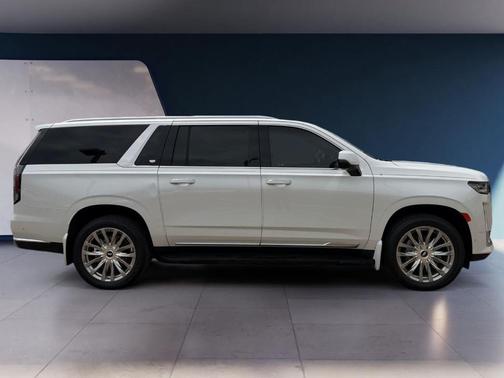 Crystal White Tri-Coat 2021 Cadillac Escalade ESV Premium Luxury