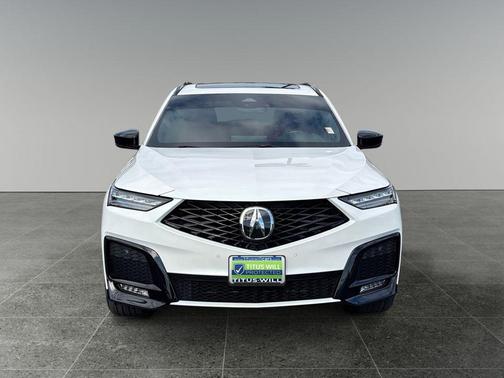 Platinum White Pearl 2025 Acura MDX A-SPEC Advance Package