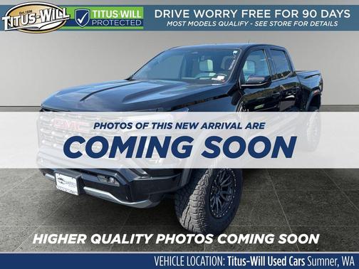 Onyx Black 2024 GMC Canyon AT4X