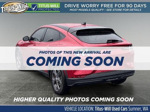 Rapid Red Metallic Tinted Clearcoat 2023 Ford Mustang Mach-E Select
