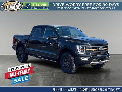 Agate Black Metallic 2023 Ford F-150 Tremor
