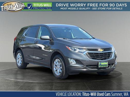Nightfall Gray Metallic 2021 Chevrolet Equinox 1LT