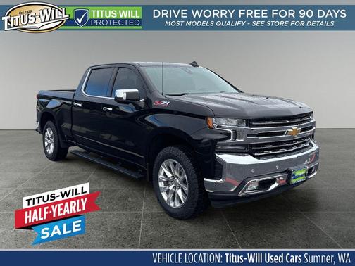 Black Metallic 2021 Chevrolet Silverado 1500 LTZ