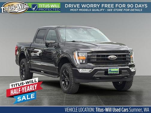 Agate Black Metallic 2022 Ford F-150 XLT
