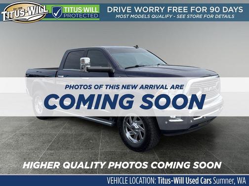 True Blue Pearlcoat 2017 RAM 3500 Limited Crew Cab 4x4 6'4' Box