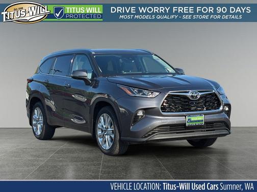 Magnetic Gray Metallic 2023 Toyota Highlander Limited