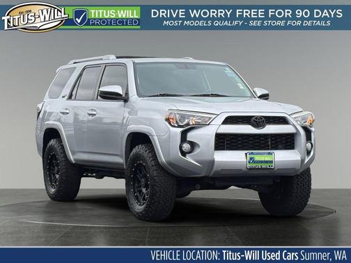 Classic Silver Metallic 2016 Toyota 4Runner SR5