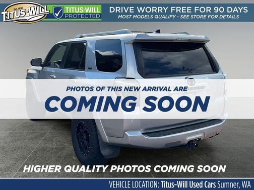 Classic Silver Metallic 2016 Toyota 4Runner SR5