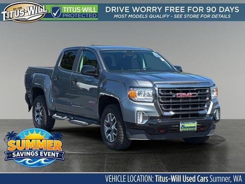 Satin 2021 GMC Canyon AT4