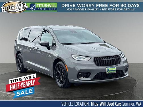 Ceramic Gray Clearcoat 2023 Chrysler Pacifica Hybrid Touring L