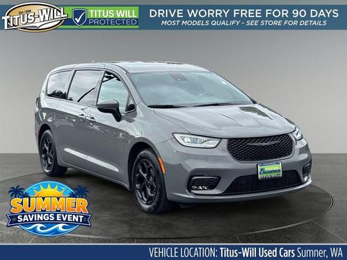 Ceramic Gray Clearcoat 2023 Chrysler Pacifica Hybrid Touring L