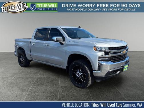 Silver Ice Metallic 2019 Chevrolet Silverado 1500 LT