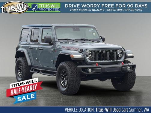 Anvil Clearcoat 2025 Jeep Wrangler Rubicon