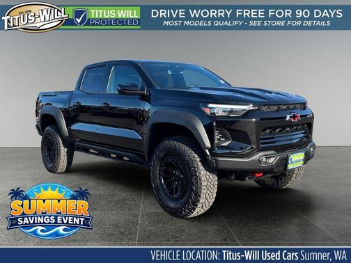 Black 2024 Chevrolet Colorado ZR2