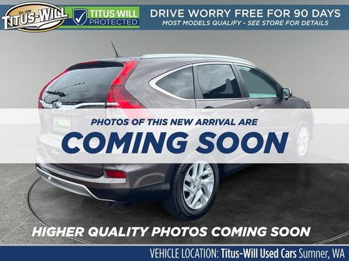 Kona Coffee Metallic 2016 Honda CR-V EX-L