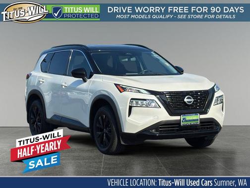 Pearl White 2023 Nissan Rogue SV