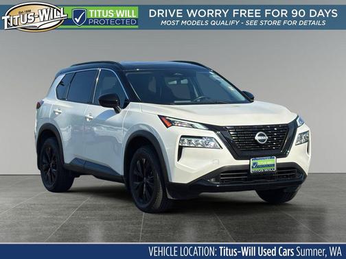 Pearl White 2023 Nissan Rogue SV