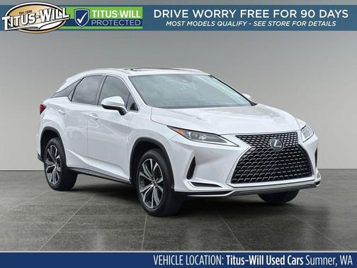 White Pearl 2021 Lexus RX 350 Base