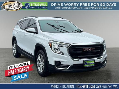 Summit White 2022 GMC Terrain SLE