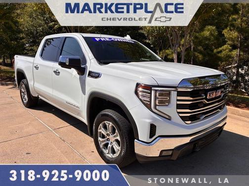 Summit White 2024 GMC Sierra 1500 SLT