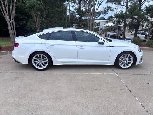 Arkona White 2024 Audi A5 Sportback 45 S line quattro Premium