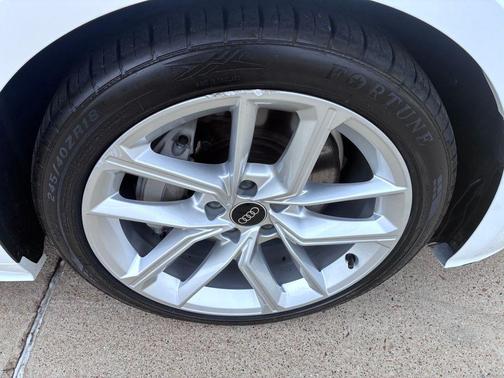 Arkona White 2024 Audi A5 Sportback 45 S line quattro Premium