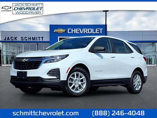 Summit White 2022 Chevrolet Equinox LS