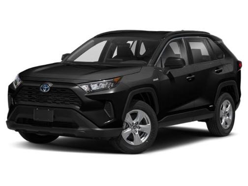 Midnight Black Metallic 2022 Toyota RAV4 Hybrid LE