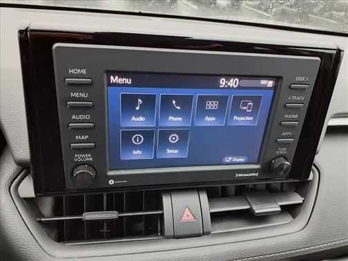 Midnight Black Metallic 2022 Toyota RAV4 Hybrid LE