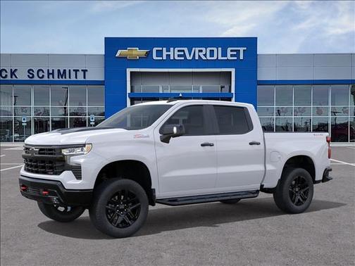 Summit White 2026 Chevrolet Silverado 1500 LT Trail Boss