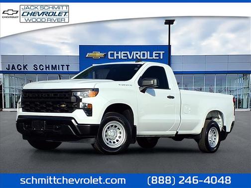 Summit White 2026 Chevrolet Silverado 1500 WT