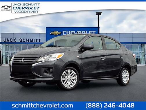 Graphite Gray Metallic 2024 Mitsubishi Mirage G4 SE