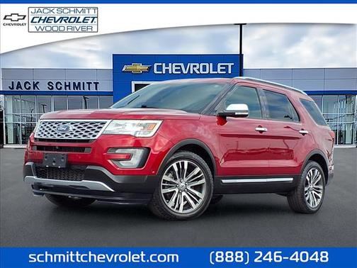 Ruby Red Metallic 2017 Ford Explorer Platinum