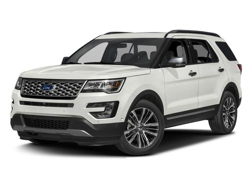 Ruby Red Metallic 2017 Ford Explorer Platinum