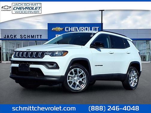 Bright White Clearcoat 2022 Jeep Compass Latitude Lux