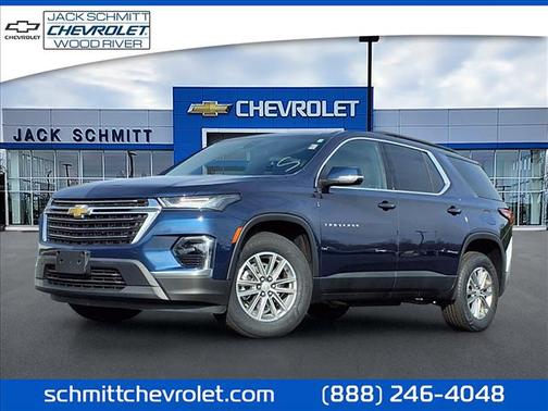 Northsky Blue Metallic 2023 Chevrolet Traverse LT Leather