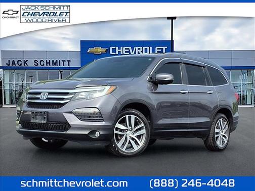 Modern Steel Metallic 2017 Honda Pilot Elite