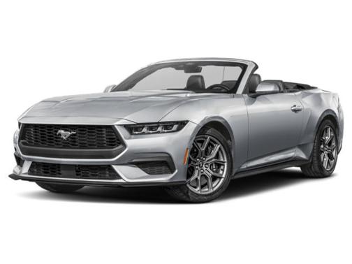 Blue 2025 Ford Mustang EcoBoost