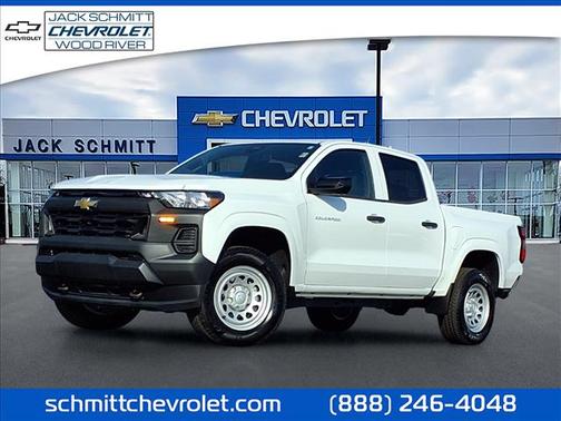 Summit White 2024 Chevrolet Colorado WT