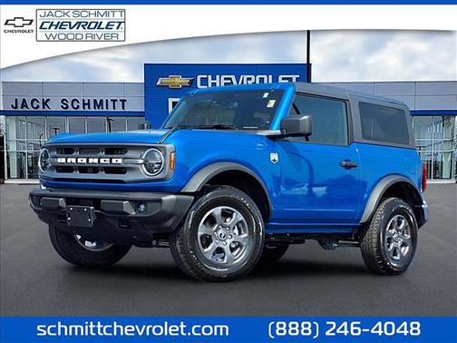Velocity Blue Metallic 2023 Ford Bronco Big Bend