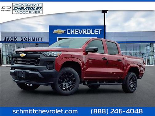 Radiant Red Tintcoat 2026 Chevrolet Colorado WT