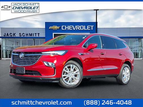 Cherry Red Tintcoat 2023 Buick Enclave Essence