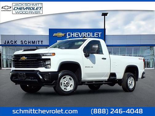 Summit White 2024 Chevrolet Silverado 2500 WT
