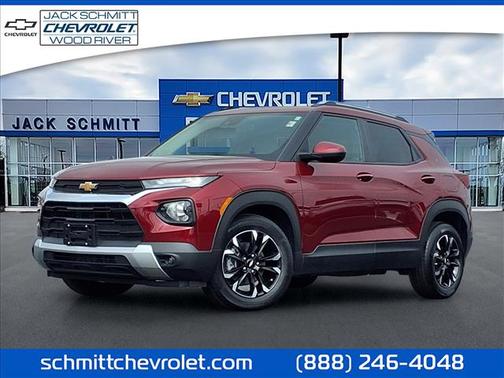 Crimson Metallic 2022 Chevrolet Trailblazer LT