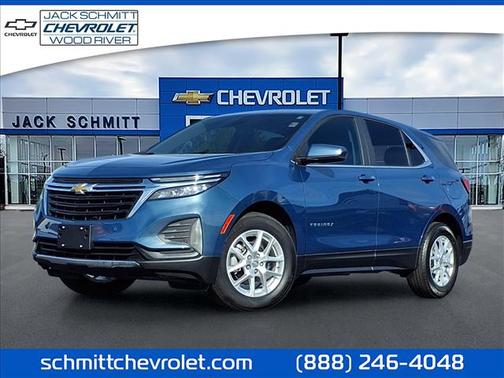 Lakeshore Blue Metallic 2024 Chevrolet Equinox 1LT