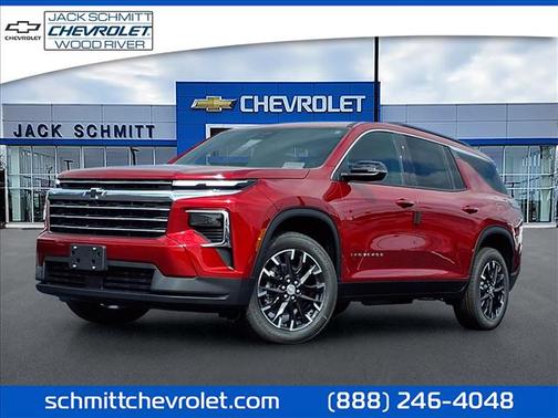 Radiant Red Tintcoat 2026 Chevrolet Traverse LT
