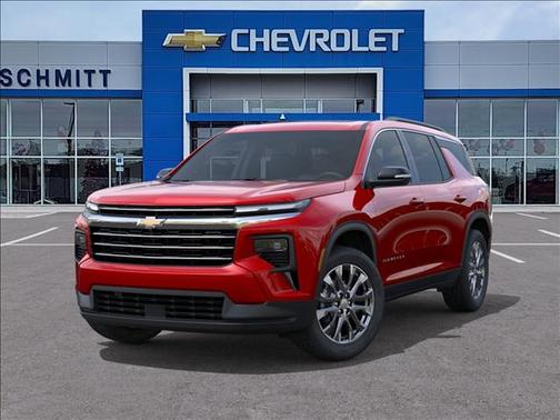 Radiant Red Tintcoat 2026 Chevrolet Traverse LT