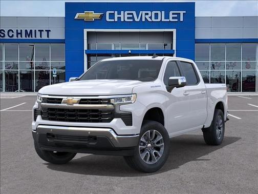 Summit White 2026 Chevrolet Silverado 1500 LT