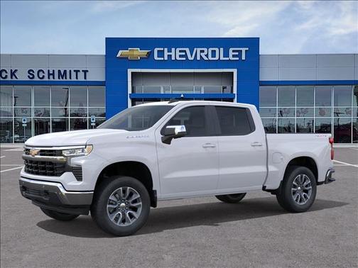 Summit White 2026 Chevrolet Silverado 1500 LT