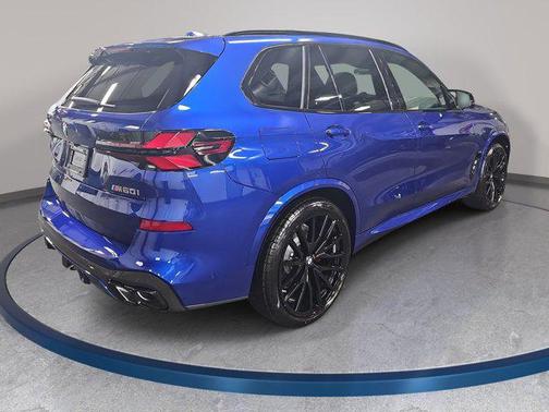 Marina Bay Blue Metallic 2026 BMW X5 M60i